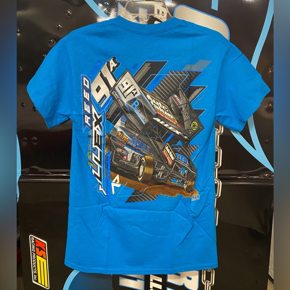 Allex Racing Sprint Car Graphic Tee | Blue